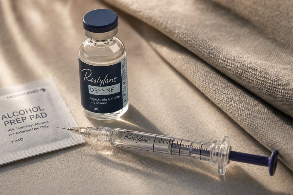 Botox syringe and vial macro close-up at Miami Lakes Med Spa