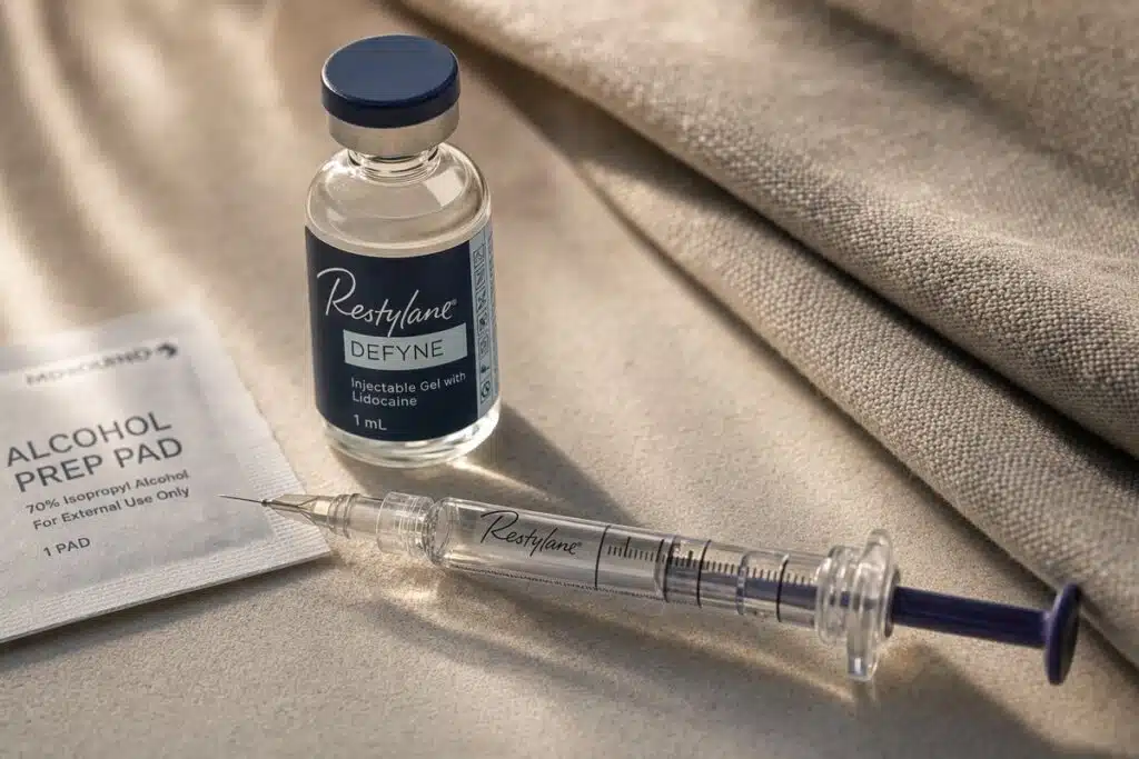 Botox syringe and vial macro close-up at Miami Lakes Med Spa